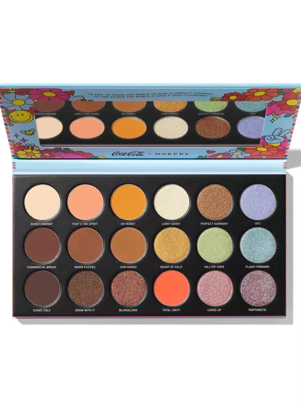 Morphe x Coca-Cola Limited Edition Eyeshadow Palette - Vibrant Multi-Color